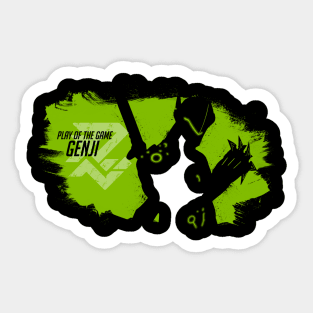 Play of the game - Genji Sticker